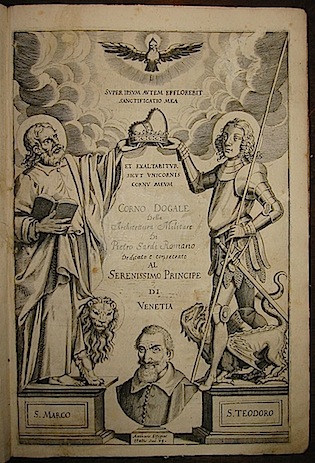 Pietro Sardi  Corno Dogale della Architettura Militare 1639 (al colophon) Venetia appresso i Giunti